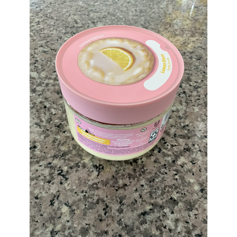 Dove X Crumbl Body Scrub Lemon Glaze 15 oz BRAND NEW - Picture 6 of 7